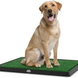 Коврики 1 ПК моделирование домашних животных газон коврик зеленый искусственный газон с собакой мочеиспускания Портативная водонепроницаем