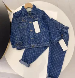 New Kids Clothing Sets Girl Boy Denim Jacket Outwear Top Jeans Coat Fashion Saps Classic sprets baby brouls jacket 4 Styles 5829752