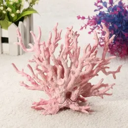 Decorazioni Coralline Decorazioni per acquari artificiali Acquario Piante di plastica artificiale Ornamenti di corallo Acquario Paesaggio Acquario