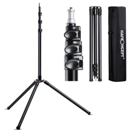 Monopods KF Concept Camera Stative Light Light Ständer, einstellbare Höhe maximal 90,5 Zoll Aluminiumlegierung mit Koffer für Live -Streaming