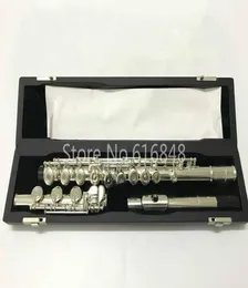 Pearl PF505 RBE New Flute 17 Keys Open Heal C Tune Flute Silver Musical Musical Musical Flauta مع Case6572064