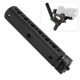 Heads Gimbal Stabilizer Handle Hand Grip Extension Rod Holder with 1/4in 3/8in Screw Hole for ZHIYUN WEEBILL 2 Handle Grip Accessories