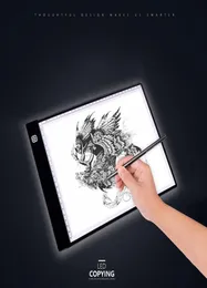 A4 LEDライトボックストレーサーデジタルタブレットガジェットグラフィックタブレットライティングペインティング描画描画超薄型トレースコピーパッドボードアートクラフト8474418