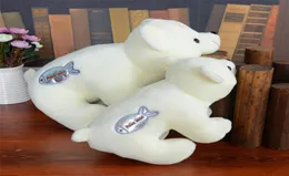 Plush toy polar bear doll give cute girl creative gift little white bears machine children039s game7688272