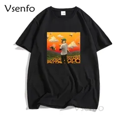 Uratuj pszczoły Tyler The Creator Igor Tshirts Men Cotton Rap Music Tshirt 90s Vintage Flower Boy Tyler Graphic Thirt 220507670184