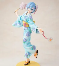 Anime Re Leben in einer anderen Welt als Null Yukata ver Rem Sexy Mädchen Anime PVC Actionfiguren Spielzeug Anime Figur Spielzeug für Kinder T26317738