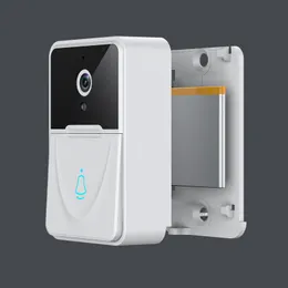 WiFi Video Doorbell Camera Wireless Night Vision Smart Home Security HD Door Bell Tway Way Intercom Voice Change for Home X3