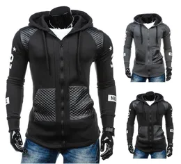 Men039s Jackets Whole KLV Brand Clothing Slim Mens Coat Casual Cotton Leather Winter Warm Hooded Sweatshirt Coat Jacket Ou6764223