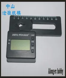 Digital Pitch Gauge RC Logger Propeller Tester mit LCD-Display für Hauptblattausrichtung RC Hubschraubermodelle Werkzeug ohne Batterie1216954