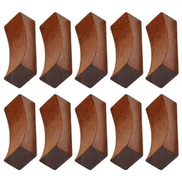 Set di stoviglie 12 pezzi Bacchette con poggia-bacchette concave singole Stoviglie semplici per la casa Scaffale in legno Pratico