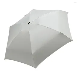 المظلات الصيفية الموضة 50 أضعاف المظلة قابلة للطي شمس القصب الجيب المصغر والمطر الاستخدام المزدوج