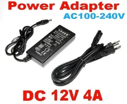 DC 12V 4A Güç Adaptörü 48W HASF1204000 Şarj Cihazı AC 100V 240V Güç Kaynağı EUUSBS Plug2440712