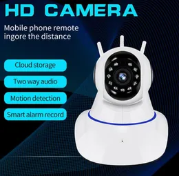 3pcs Anten HD WiFi IP Kamera Kablosuz Uzaktan Monitör 1080p 720p Güvenlik Mini Video Kamera WiFi P2P CCTV Gözetim Kamerası BAB9911233