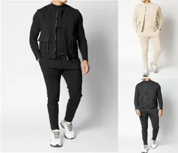 Tracksuits Leisure 3 adet MEN039S Jogging Running Suit4951330