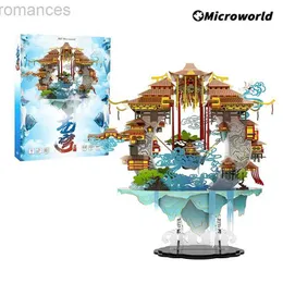 3D Puzzles Microworld 3D Metal Puzzle Games Eye of Sky Models Kits Laser Cut Assemble Jigsaw Education Toys Decoration Gift for Adult 240314