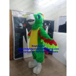 Mascot Costumes Kolorowa papuga papugi Aw Bird Mascot Costume Dorosła Kreskówka Postać rodzic-dziecko Działania Plac Reklama ZX1476