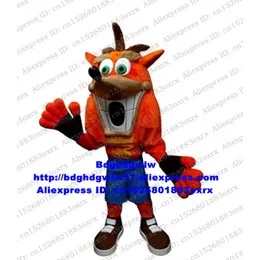 Kostiumy maskotki pluszowe futrzane nowo zaprojektowane Fox Mascot Costume dla dorosłych kreskówek strój postaci garnitur Reklama Święta święto ZX2932