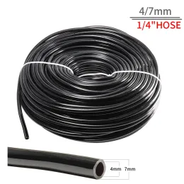 Bobine 560m 1/4'' Tubo per irrigazione da giardino 4/7mm PVC Micro Tubo di irrigazione Tubo per irrigazione a goccia Sprinkler Giardino Prato Balcone Serra