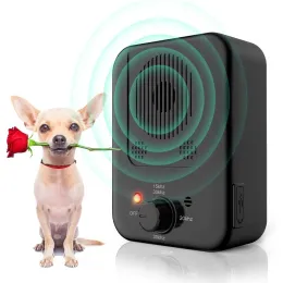 Odstraszające Barkpup anty -szczekające urządzenie odstraszające zachowanie psów trening doładowania narzędzie 10 m Dioda LED wskaźnika Wskaż użycie wewnątrz/na zewnątrz