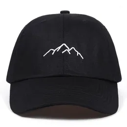 Ball Caps 2021 Range Mountain Haftery Mens Womens Baseball Regulowany Snapback Fashion Dad Hats Bone Garros1250s