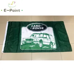 Acessórios bandeira do carro land rover 2 pés * 3 pés (60*90cm) 3 pés * 5 pés (90*150cm) tamanho decorações de natal para casa bandeira presentes