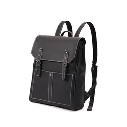 Mulheres de couro real mochila feminina saco do vintage sacos de escola dos homens de alta qualidade mochila de viagem saco do portátil leathfocus para meninas meninos bolsas