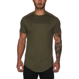 ll Outdoor Mens Sport T Shirt Mens Quick Dry Sweat-wicking Curto Top Men Wrokout Manga Curta 008