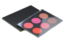 Amazon Selling Professional 6 färger Stora Blusher Powder Makeup Blush Palette Face Blush Contour Kit Cosmetic Cheek Blush PA8180342