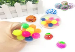 Giocattoli 7 cm colorati in morbida schiuma TPR palline da spremere per bambini bambini adulti antistress divertente4324660