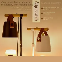 Świąteczna lampa zapachowa topnienia woskowy czas podnoszenia Prezentu Świeca Dekoracja łóżka drewniana tabela 240301