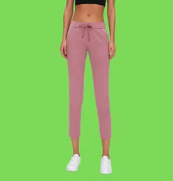 L21 Women Yoga Pants Elastic Skin -Skin Aflitly Drawcord Sports Sports e Leisure Sweatwicking Straightleg per Joggers di fitness1915333