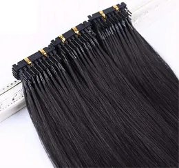 2021 Brazilian 6D hair extensions 150g virgin Remy 05g 300 strand natural black 100 Easy Wear fast delivery In China2357038