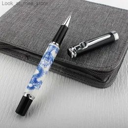 Fountain Penns Fountain Penns Jinhao Ceramic Ny ankomst Creative Student Rollerball Pen 0,7 mm Signature Schweiz Ink Penns Stationery Q240314