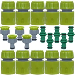 Część Sprycle 20pcs 1/2in Wtyczka Adapter Szybkie sprzężenie węża Złącze Złącze Złącze kroplowe nawadnianie 1/2 3/4 '' Narzędzie ogrodowe złącza sutki