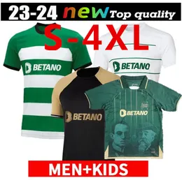 Sporting CP New 2023 24 Lisboa Soccer Jerseys Lissabon Special Coates Mathieu Jovane Sarabia Vietto 2023 Sporting Clube de Football Shirt Men Kids Kit Maillot Third