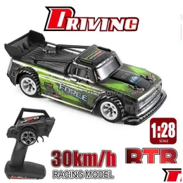 Electric/Rc Car Wltoys 284131 1/28 2.4Ghz Rc Racing Car Short Truck Race 30Km/H High Speed Kids Gift Rtr With Metal Chassis Aa220326 D Dh9Pr