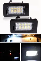 2pcsset Error Car Led License Plate Led Light Lamp 12v White 6000K For BMW E39 E60 E82 E90 E92 E93 M3 E39 E60 E70 X5 E60 E613722584