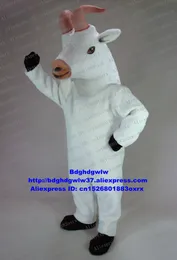 Trajes da mascote antílope branco gazela cabra ovelha mascote traje adulto personagem de desenho animado manter como lembrança entretenimento desempenho zx2059
