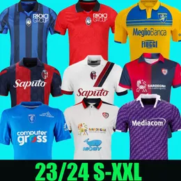 Atalanta 23 24 Empoli Soccer Jerseys Cagliari Calcio Special 2023 2024 Bologna Fiorentina Football Uniform