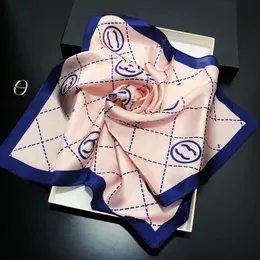 Designer Scarf Silk Scarf Head Scarf For Women Summer Luxurious Scarf High End Classic Letter Pattern Designer Shawl Scarves Gift Easy to match Soft Touch 70*70cm S527