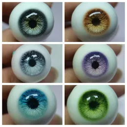 Olhos de boneca bjd, 8mm-18mm, linhas de boneca, olhos de gesso para brinquedos 18 16 14 13 sd dd, acessórios de boneca 8mm-18mm, olhos de boneca 240305