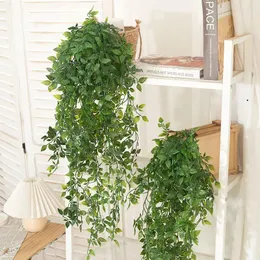 장식 꽃 인공 녹색 플라스틱 식물 벽 집 정원 가짜 잎 lvy 야외 DIY 장식 웨딩 파티