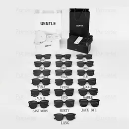 2024 Nuovo marchio Black Black Eye occhiali polarizzati da sole da sole per uomo Luxury Square Gm Beach Travel GRIGH DESIGNER SOMMERE UV400 con scatola