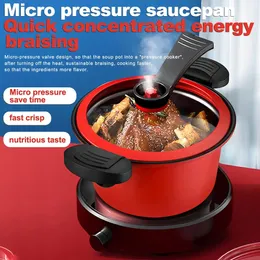 طباخ الضغط 35L الحساء وعاء غاز الأرز موقد Micro Micro Micro Nonctick Pots Pwarking Minking 240308