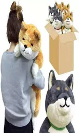 Toving Doggie Plush Toy Down Cotton Big Fat Shiba Inu Corgi Pillow Puppy Dog Nap Long Long 5355483