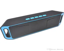 SC208 Bluetooth Music Wireless Speakers A2DP Stereo Megabass Smeker Hands TF Card Aux 35mm Subwoofer MP3 Player مع Retail9199129