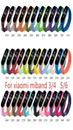 35 farben Strap Für Xiaomi Mi Band 6 5 4 3 Nfc Silikon Armband Armband Ersatz Für Xiaomi Band 6 miBand 5 4 3 Handgelenk Farbe T4580476