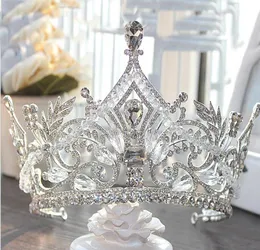 2019 New Arrival Top Quality Bridal Crowns Bling Bling Crystals Headpieces Wedding Crown Bridal Tiara Wedding Party Accessories8017086