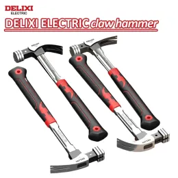 Hammer Delixi Electric Claw Hammer Woodworking Hammer Up Tool Tool متعددة الوظائف