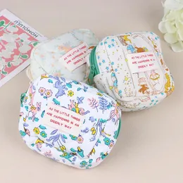 Borse per cosmetici 1 pezzo Auricolari Rossetti Assorbenti Organizzatore di immagazzinaggio Custodia Custodia Mini Cerniera Borsa per trucco da donna Portamonete Portafoglio